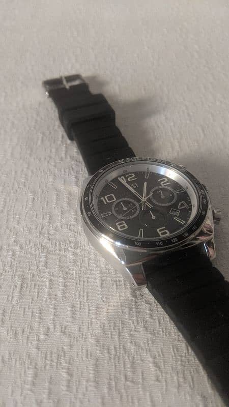 American brand black mens watch 2