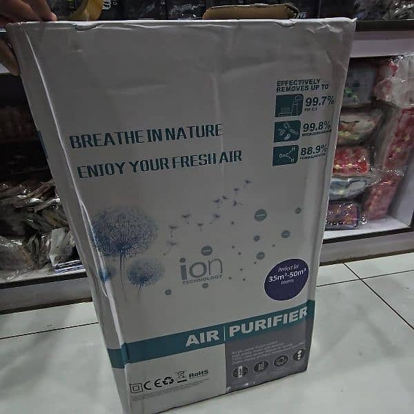 Air purifier imported Hepa four layer filter smog remover 9