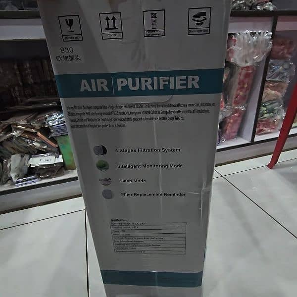 Air purifier imported Hepa four layer filter smog remover 10