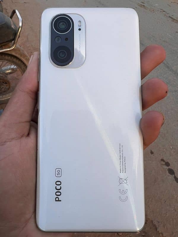 Poco F3 5G 8+8/256 10/9 Condition With original Box Charger 0