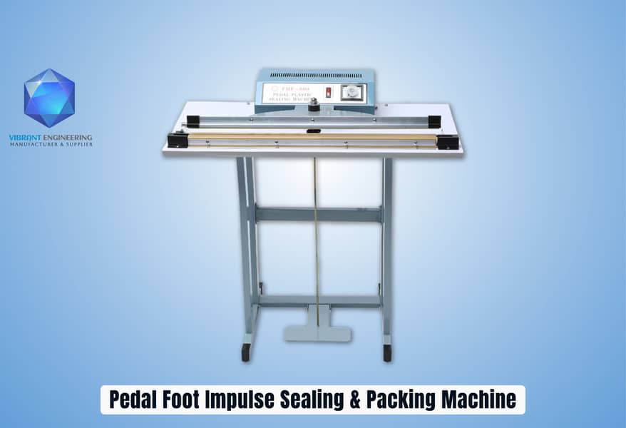 Pedal Foot Impulse Sealing and Packing Machine | Plastic Sealer 0