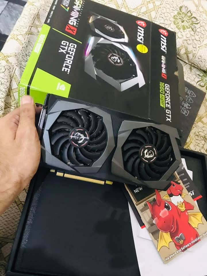 Gtx 1660 super 6gb msi gaming x 1