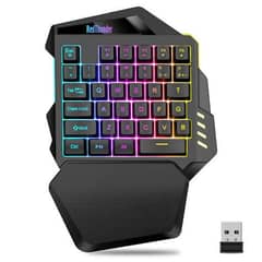 RedThunder G60 2.4Ghz Wireless RGB One-Handed Gaming Keyboard