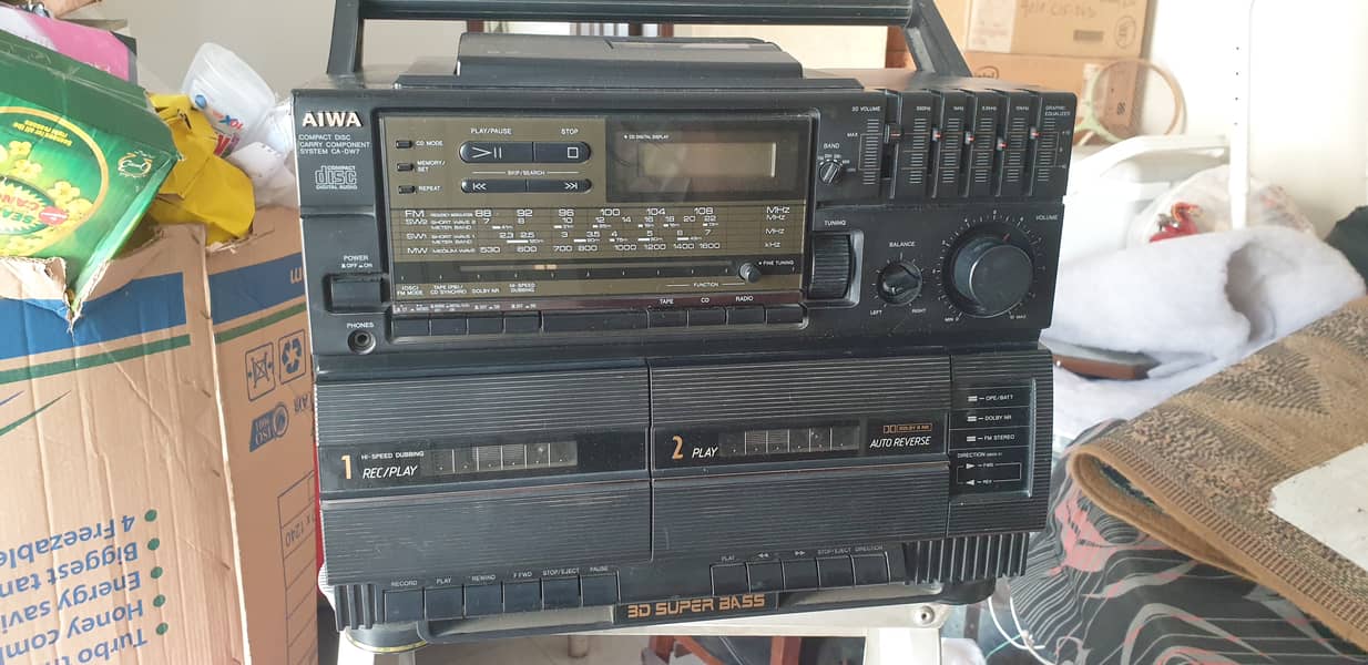 Home Stereo music system CD/Radio/Cassette player 2