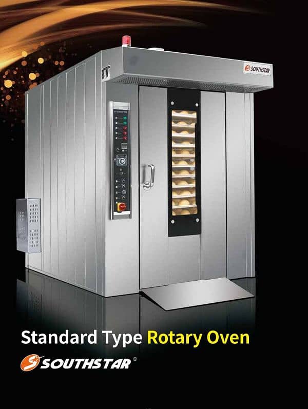 Commercial Rotary Bakery baking oven 32 tray Southstar china 2