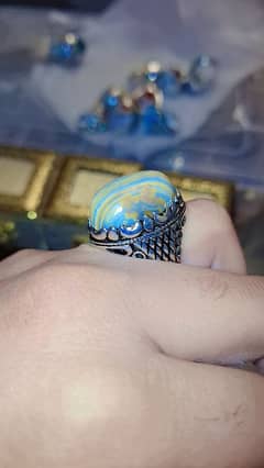 Turkish Suleimani Stone Ring Original