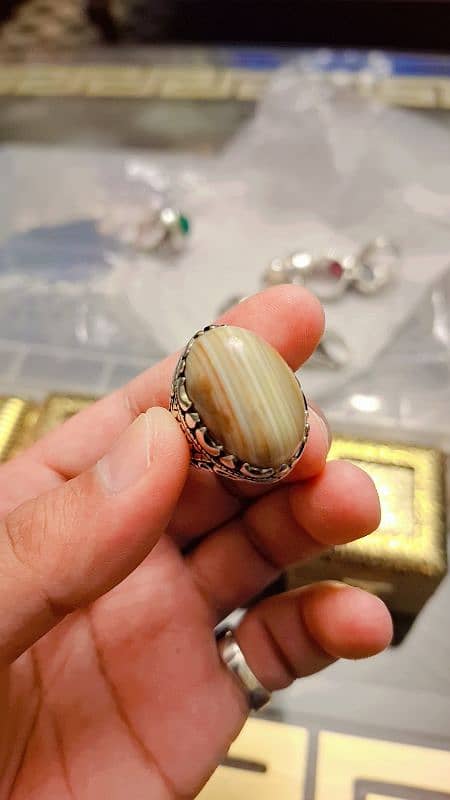 Turkish Suleimani Stone Ring Original 4