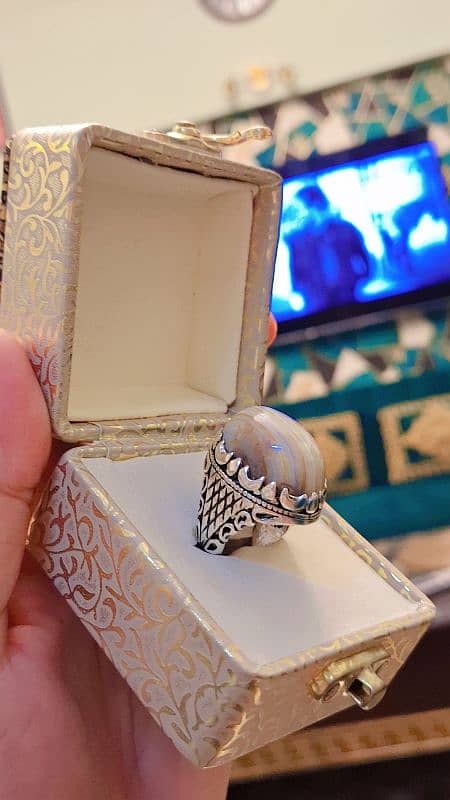 Turkish Suleimani Stone Ring Original 7