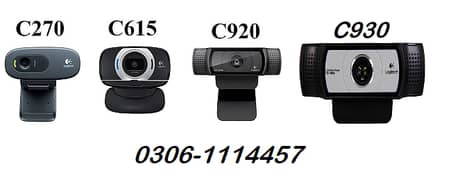 Logitech C270 HD 720p  Business Webcam