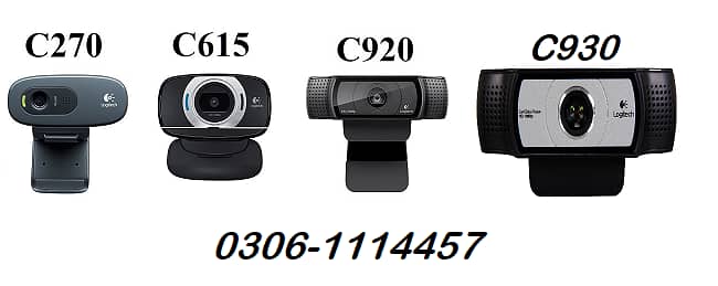 Logitech C270 HD 720p  Business Webcam 0