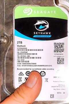 SEAGATE 2TB SURVEILLANCE SKYHAWK DESKTOP