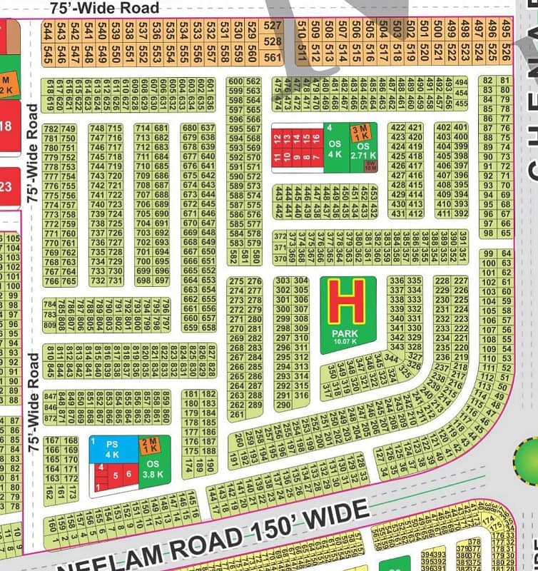 H-Block 10 Marla plot for sale 0