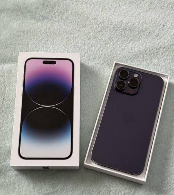 iPhone 14 pro max deep purple 0