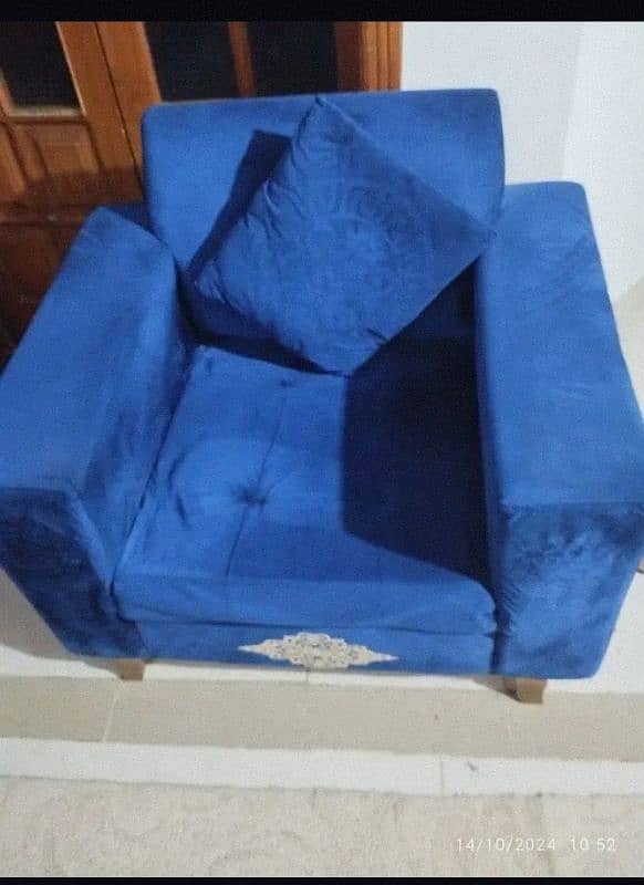 Five seater sofa set for sale with pure molty foam 2