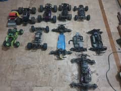 RC CAR and PARTS (tyre body chessi electronics)