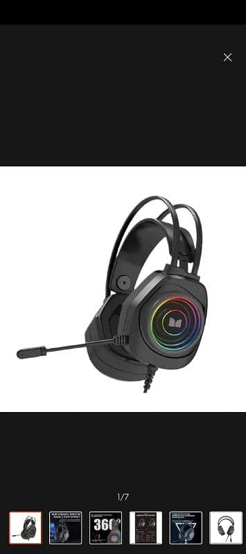 Monster Airmars N5 7.1 USB RGB Professional Gaming Headphones 3