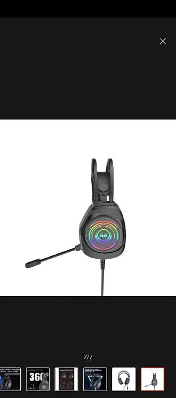 Monster Airmars N5 7.1 USB RGB Professional Gaming Headphones 6