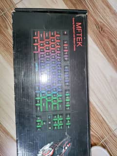 MFTEK gaming mous and keyboard RGB lights