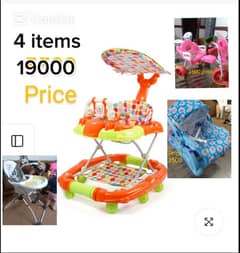 19000 mai all items,woker,sycle,high chair, baby carrier