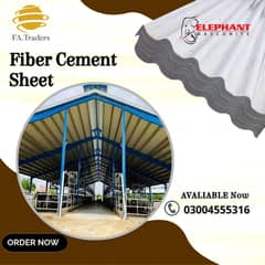 Fiber Cement Corrugated Sheet-Roofing/Warehouse/DairyFarm/Sheds/Garage