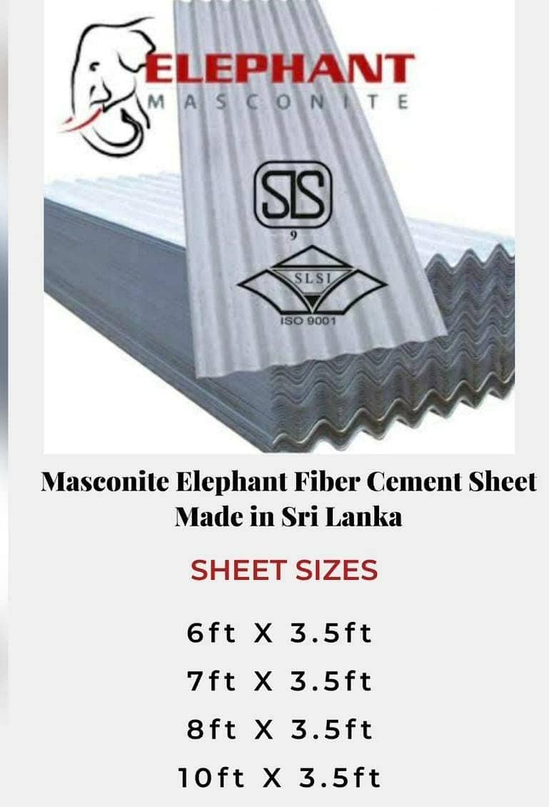 Fiber Cement Corrugated Sheet-Roofing/Warehouse/DairyFarm/Sheds/Garage 2