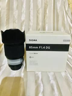 sigma 85mm 1.4 canon mount