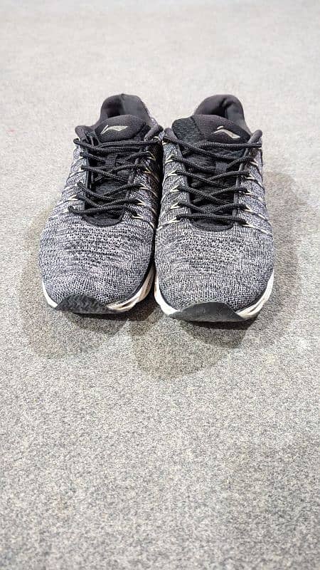 Gray color sports shoes 1