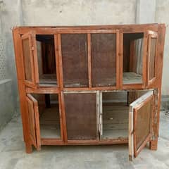 wood cage