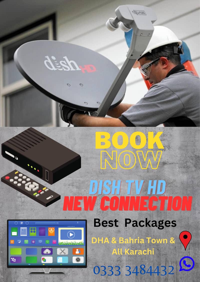 Dish Tv Setting & Installation 0