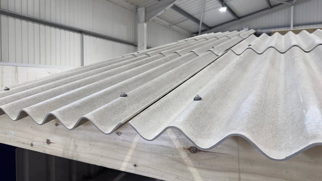 Fiber Cement Corrugated Sheet-Roofing/Warehouse/DairyFarm/Sheds/Garag 9