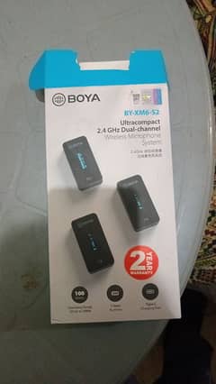 Boya original double wireless mic