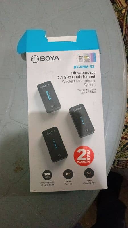 Boya original double wireless mic 0