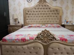 bed set/ king bed size/ luxury bed