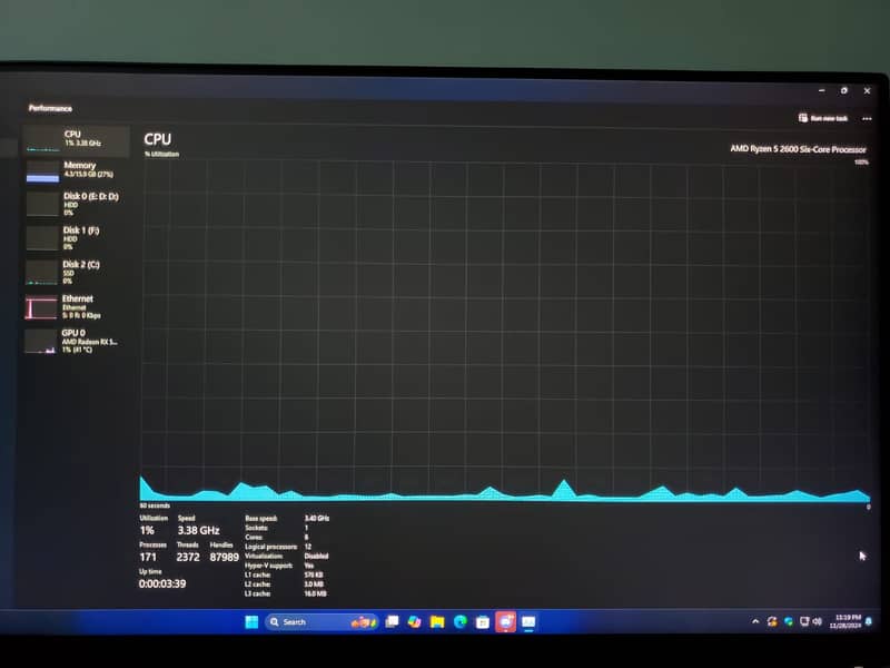 Ryzen 5 2600 Rx5600xt 2