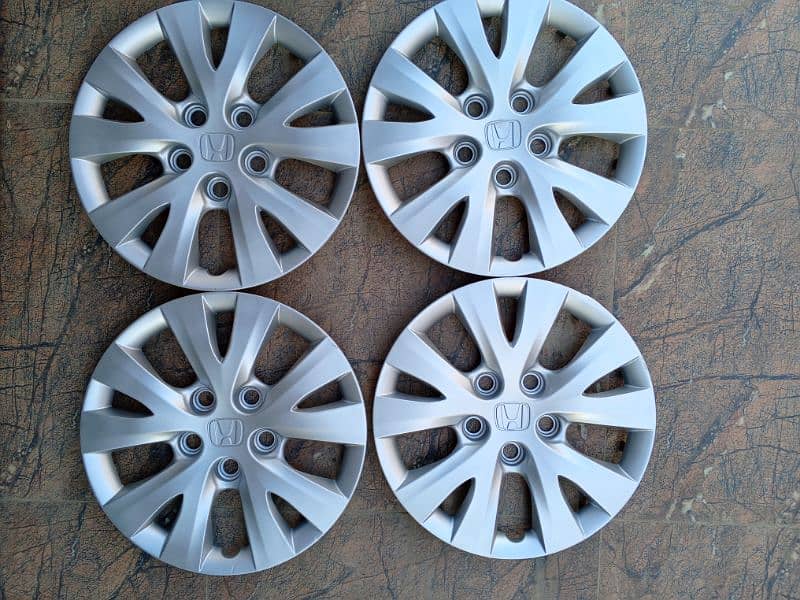 Honda Civic Rebirth 15 Size Original Japane Wheel Covers FRESH Set 0
