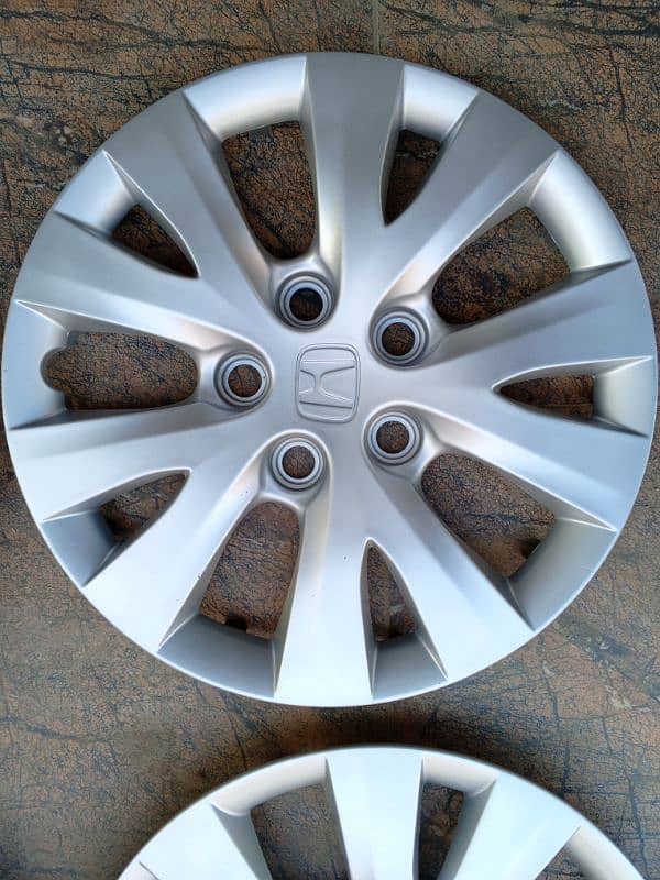 Honda Civic Rebirth 15 Size Original Japane Wheel Covers FRESH Set 1