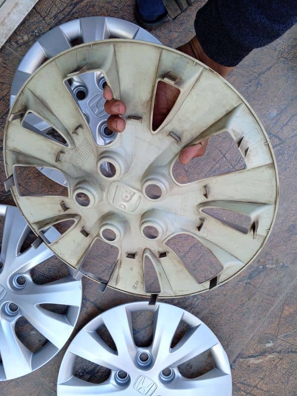 Honda Civic Rebirth 15 Size Original Japane Wheel Covers FRESH Set 4