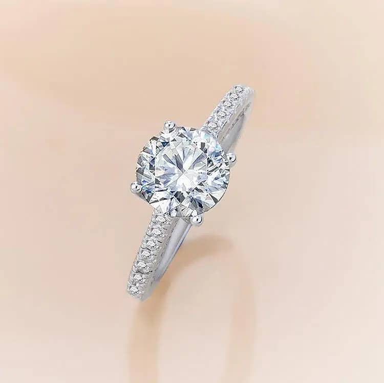 Round Cut Enagement/Wedding Diamond Ring 0