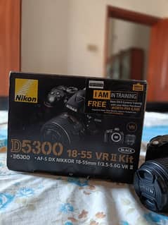 Nikon D5300 with 18-55 lenz