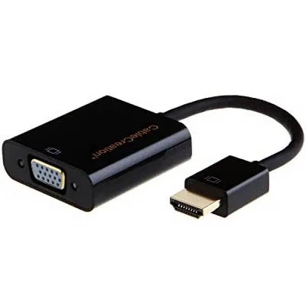 CableCreation HDMI to VGA Adapter, HDMI Male to VGA Female Converter 0