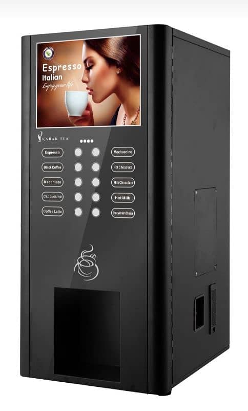 Tea and Coffee vending machine/New 6 months warranty / Coffee 4