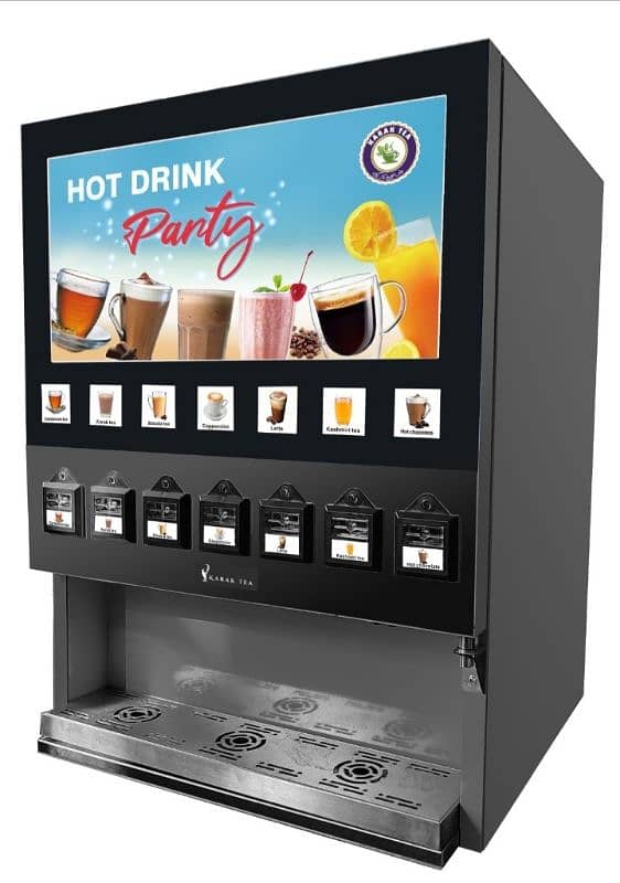 Tea and Coffee vending machine/New 6 months warranty / Coffee 5