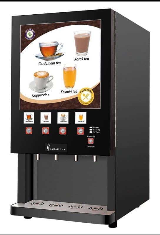 Tea and Coffee vending machine/New 6 months warranty / Coffee 7