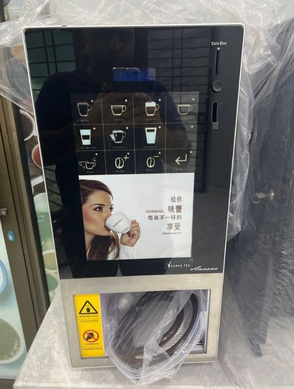 Tea and Coffee vending machine/New 6 months warranty / Coffee 11