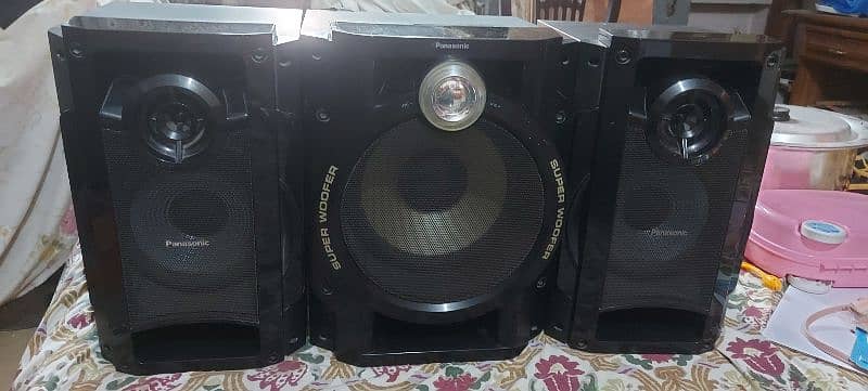 japanese Panasonic Amplifier and Subwoofers 1