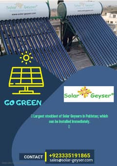 Solar Geyser /Geyser/Electric Geyser/Gas Gesyer/3in1 Geyser