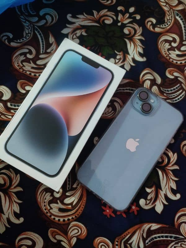 iphone 14 plus in excellent condition with box and cable non pta fu 2