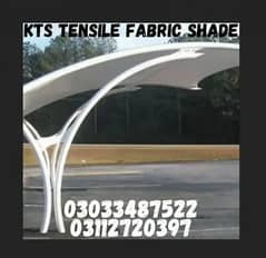 car parking shade/  pvc Tensil / fiber shade /