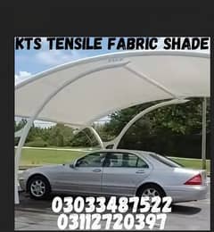 car parking shade/  pvc Tensil / fiber shade /