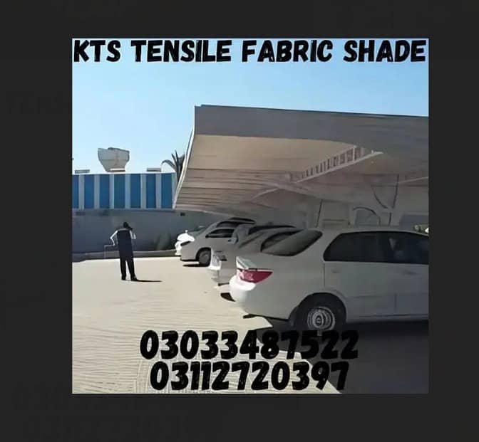 Car Shade I Parking ShadWaiting Area Shade I Tensile 9